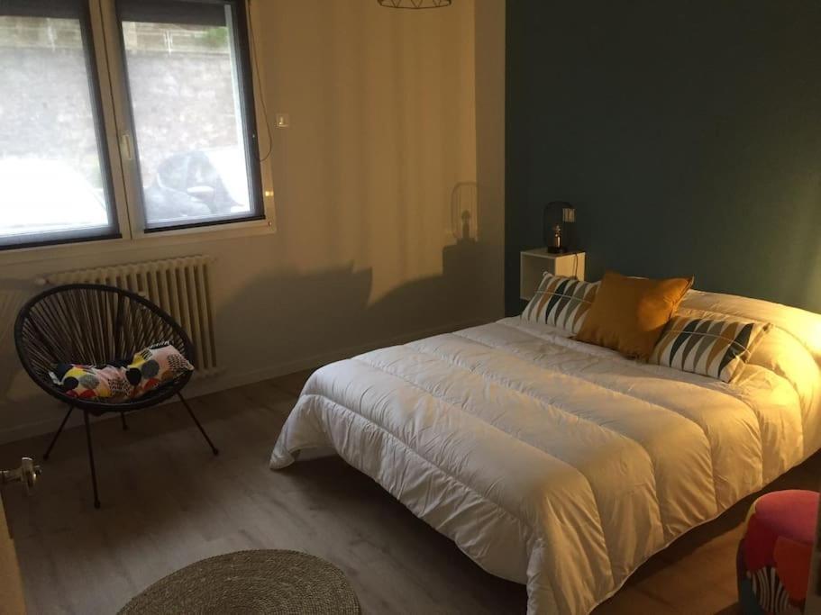 Appart T4 85M2 Spacieux Climatisation Parking Rodez Bagian luar foto